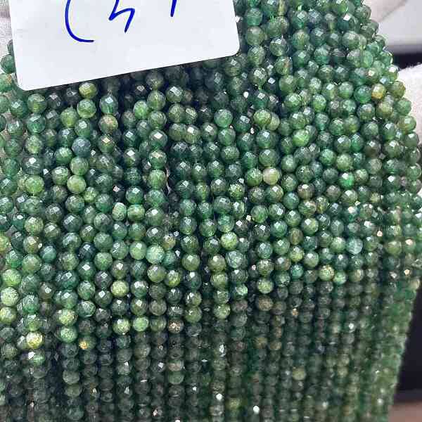 Natural Fuchsite Beads Strands