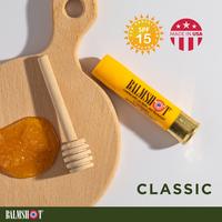 BALMSHOT Classic Beeswax Lip Balm with SPF 15 -- Buy 4 & get FREE SHIPP -- Real Shotgun Shell Design, Non-Lethal Dispenser, U...