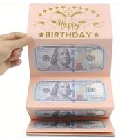 Birthday Money Gift Card Envelope, 1 Count Creative Money Gift Card Holder, Birthday Gift for Men & Women, Party Supplies