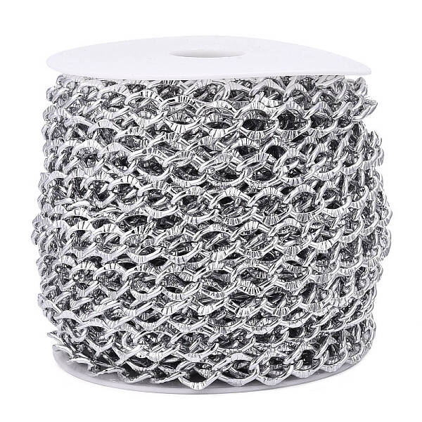 Aluminium Textured Curb Chains