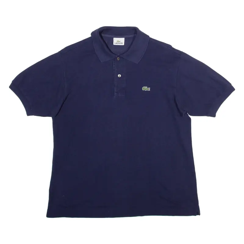 LACOSTE Womens Polo Shirt Blue M