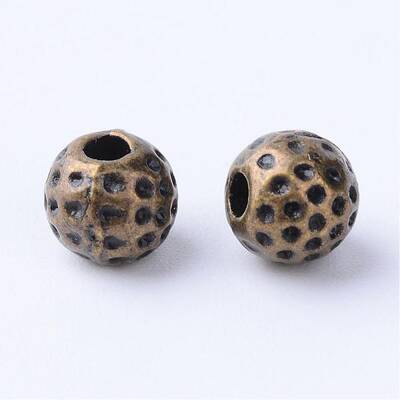 Tibetan Style Alloy Spacer Beads