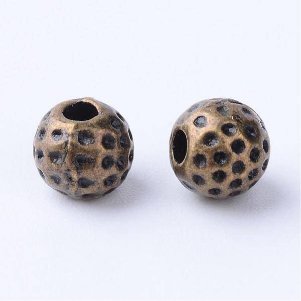Tibetan Style Alloy Spacer Beads
