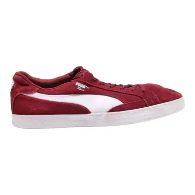 PUMA Sneaker Trainers Maroon Leather Mens UK 10