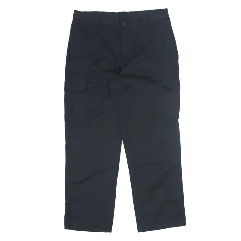 DICKIES Cargo Workwear Trousers Black Regular Straight Mens W38 L32