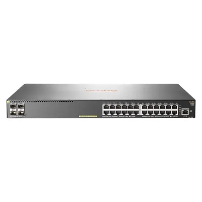 HP JL255A#ABG | Aruba 2930F Series 2930F 24G PoE+ 4SFP+ 24 x RJ-45 PoE+ 10/100/1000Base-T and 4 x SFP+ Ports Layer 3 Managed ...