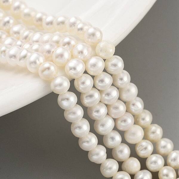 Natural Cultured Freshwater Pearl Beads Strands