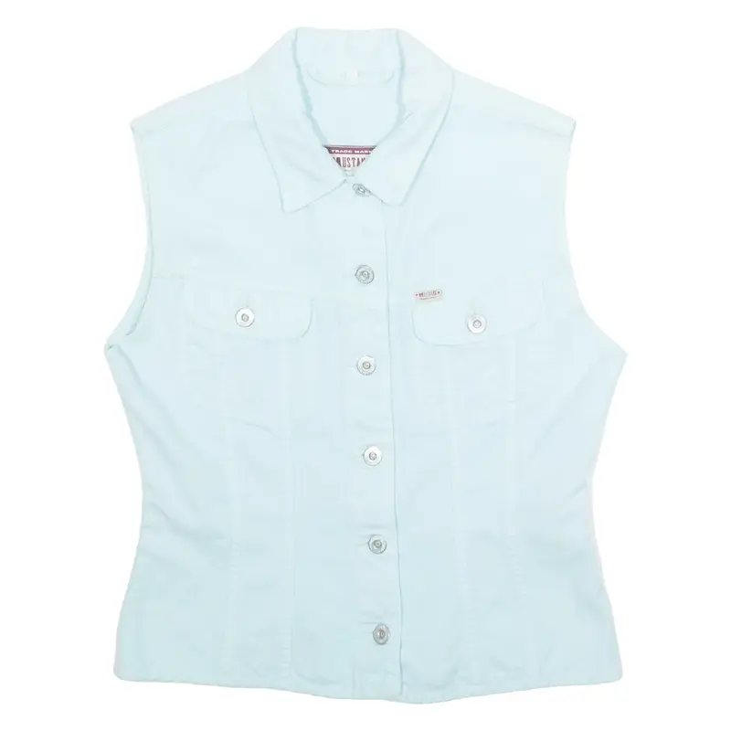 MUSTANG Womens Denim Gilet Blue S