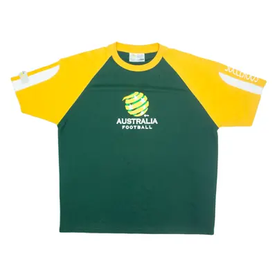 COOPER SPORTS Australia Mens Football Shirt Jersey Green XL