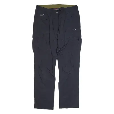 MAMMUT Outdoor Womens Trousers Black Relaxed Straight W34 L32
