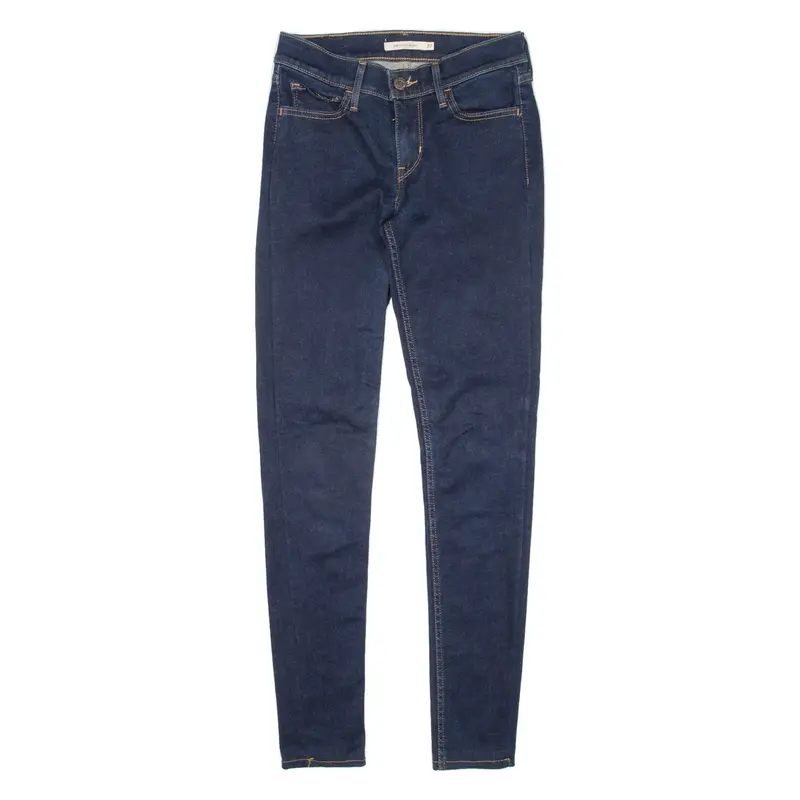 LEVI'S 710 Womens Jeans Blue Slim Skinny W27 L28