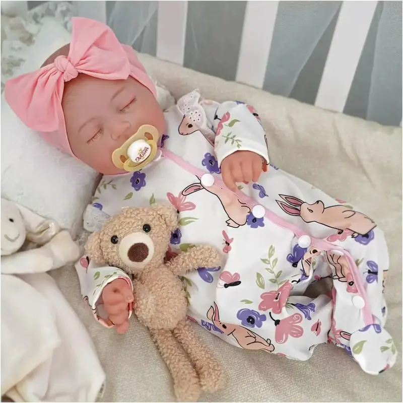 [LIVE ONLY] Babeside Series Realistic Lifelike Reborn Baby Dolls - Lovely Awake Realistic-Newborn Baby Dolls Soft Body, Valen...