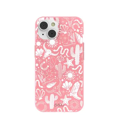 Bubblegum Pink Coastal Rodeo iPhone 14/16e Case