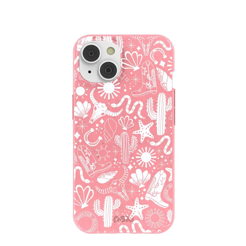 Bubblegum Pink Coastal Rodeo iPhone 14/16e Case