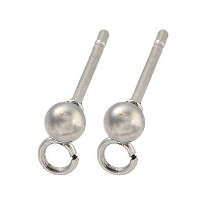 Non-Tarnish 304 Stainless Steel Stud Earring Findings