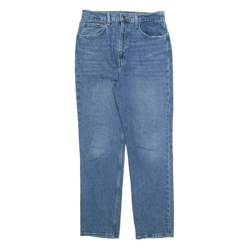 LEVI'S Womens Jeans Blue Slim Straight Stone Wash W30 L30