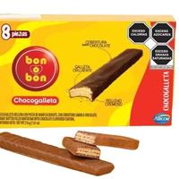 Arcor Bon o bon Wafer - Pack of 8 Pieces, Delicious Snack - Nata chocolate lover