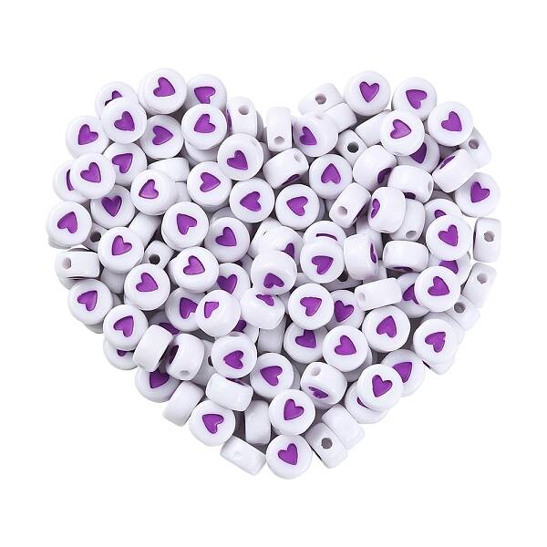 Opaque Acrylic Beads