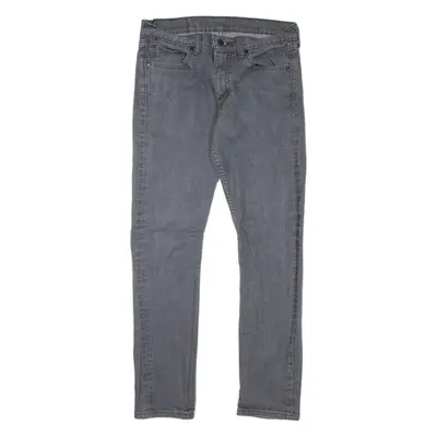LEVI'S 510 Jeans Mens Grey Slim Skinny W28 L29