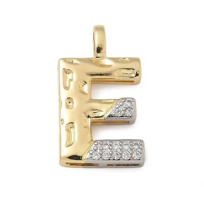 Brass Micro Pave Cubic Zirconia Pendants