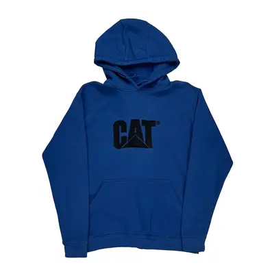 Cat Hoodie - Medium Blue Cotton Blend