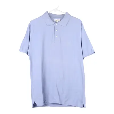 Gian Marco Venturi Embroidered Polo Shirt - Large Blue Cotton