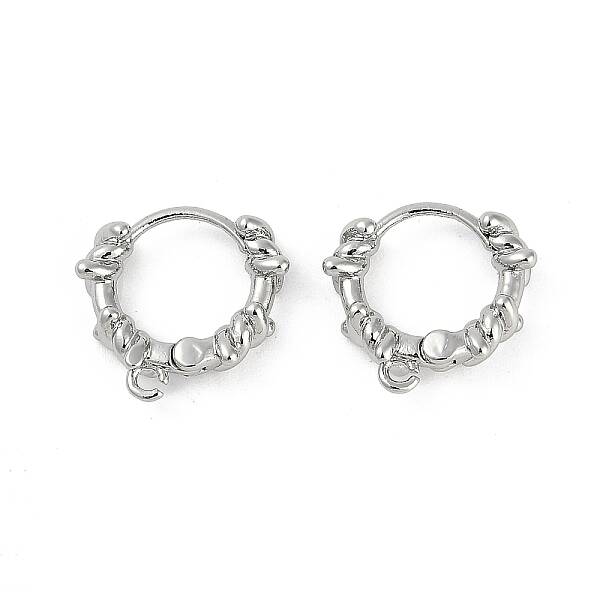Brass Hoop Earring Findings