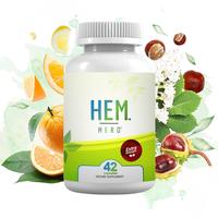 Hem Hero® – Natural Comfort Supplement for Hemorrhoid Relief | Micronized Diosmin Formula
