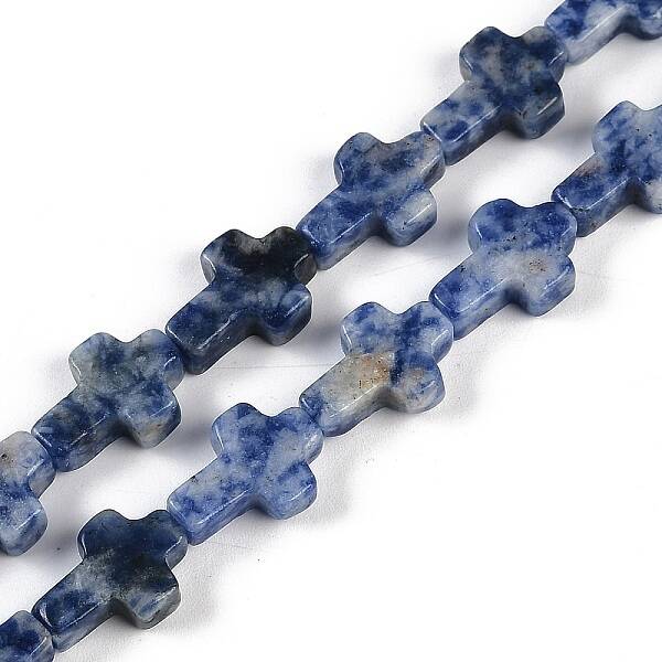 Natural Blue Spot Jasper Beads Strands