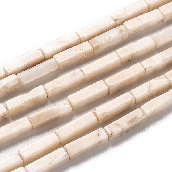 Natural Petrified Wood Beads Strands