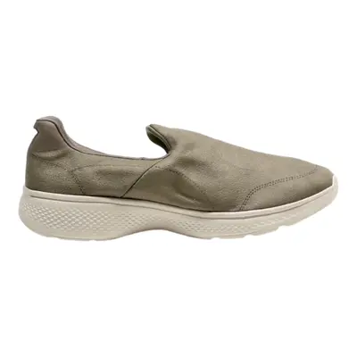SKECHERS Pump Shoes Green Leather Mens UK 7.5