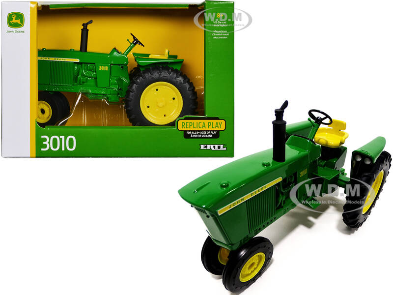 John Deere 3010 Tractor Green Replica Play Series 1/16 Diecast Model by ERTL TOMY