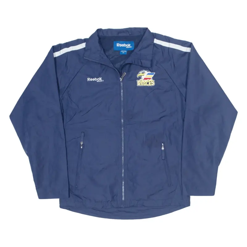 REEBOK Hockey Junior Eagles Shell USA Jacket Blue Mens S