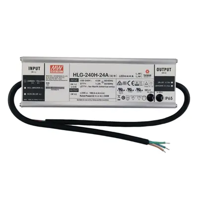 HLG-240H-24A Mean Well 240-Watts 24V Switching Power Supply