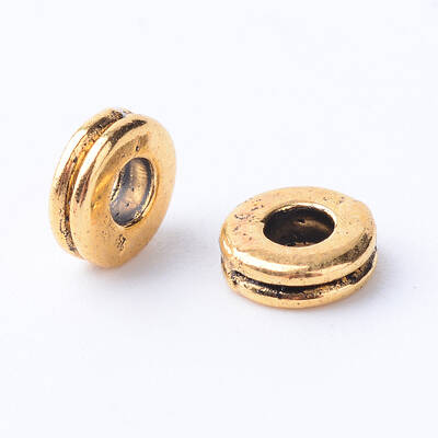 Tibetan Style Alloy Spacer Beads
