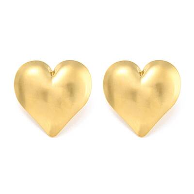 Ion Plating(IP) 304 Stainless Steel Stud Earrings for Women