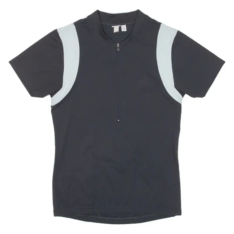 ADIDAS Cycling Mens Jersey Grey 1/2 Zip M