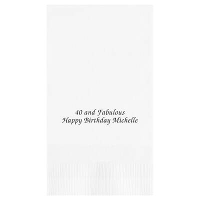 Chesterfield Guest Towel - Printed