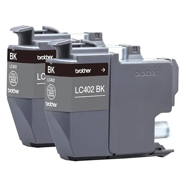 Brother LC4022PKS | Standard Yield Ink 2-Pack Black Yields Approx 550 pages for MFC-J5340DW/ MFC-J6540DW/ MFC-J6940DW All-In-...