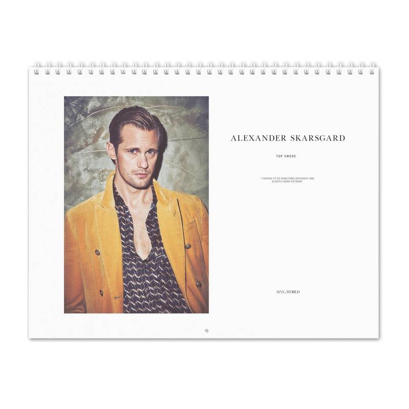 Alexander Skarsgard Vol.4 - 2024 Wall Calendar