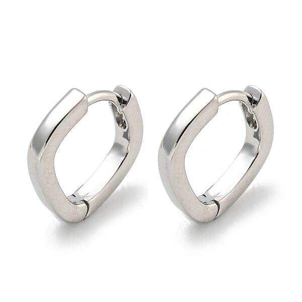 Brass Hoop Earrings