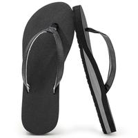 Women's Cushion Arch Support Flip Flops, Yoga Mat Comfortable Summer Beach Sandals, Open toe Soft Slip On Walking Thong