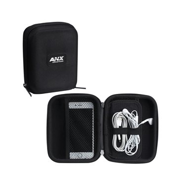 50 Custom Black Phone and Electronics Accessory Case with Zip ...