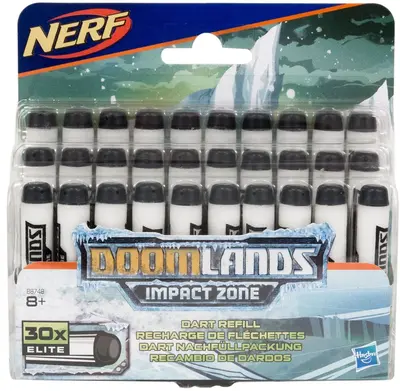 Set, Nerf, DoomLands Impact Zone, refill, darts, for children, 8+ years, 30 pieces