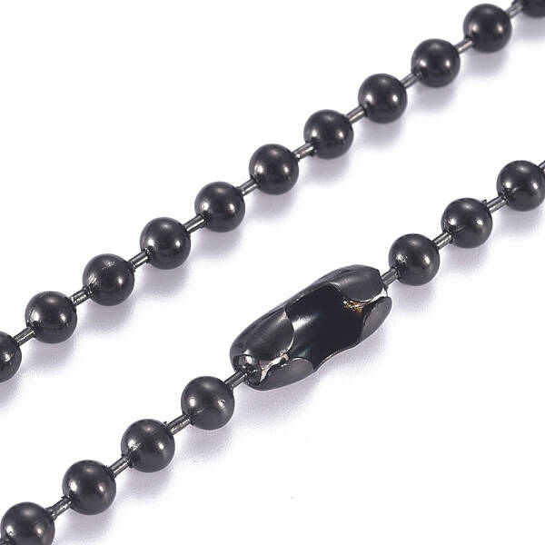 304 Stainless Steel Ball Chain Necklace