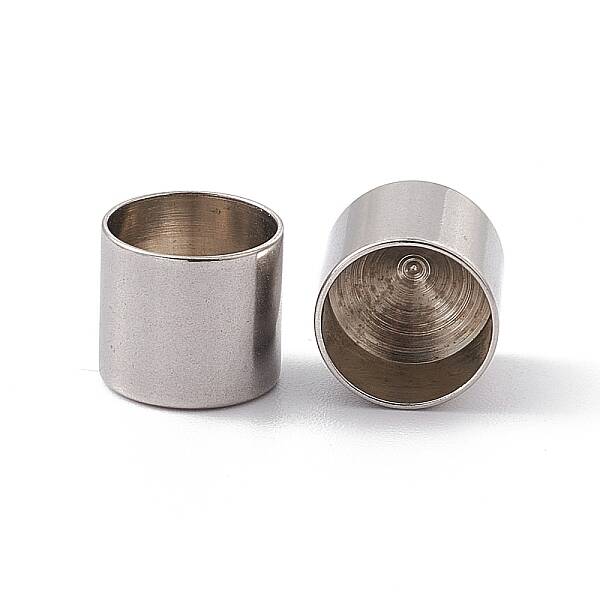 Tarnish Resistant 201 Stainless Steel Cord Ends