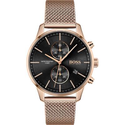Hugo Boss 1513806 Associate Analog Black Dial Men's Watch