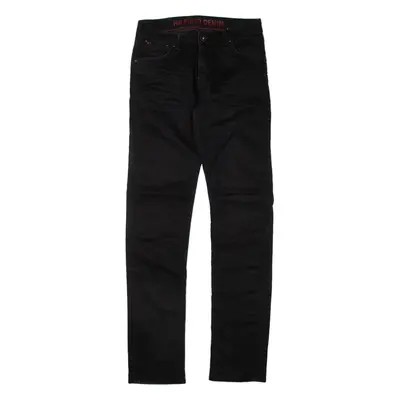 HILFIGER DENIM Mens Jeans Black Regular Straight W30 L35