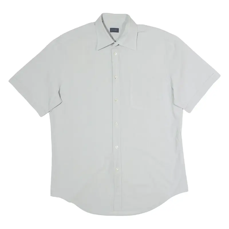 JOOP! Mens Plain Shirt Grey M