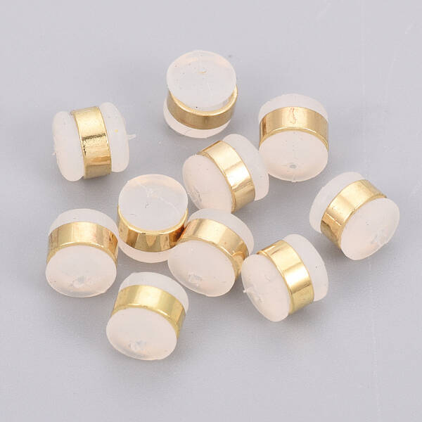 Brass Rubber Ear Nuts